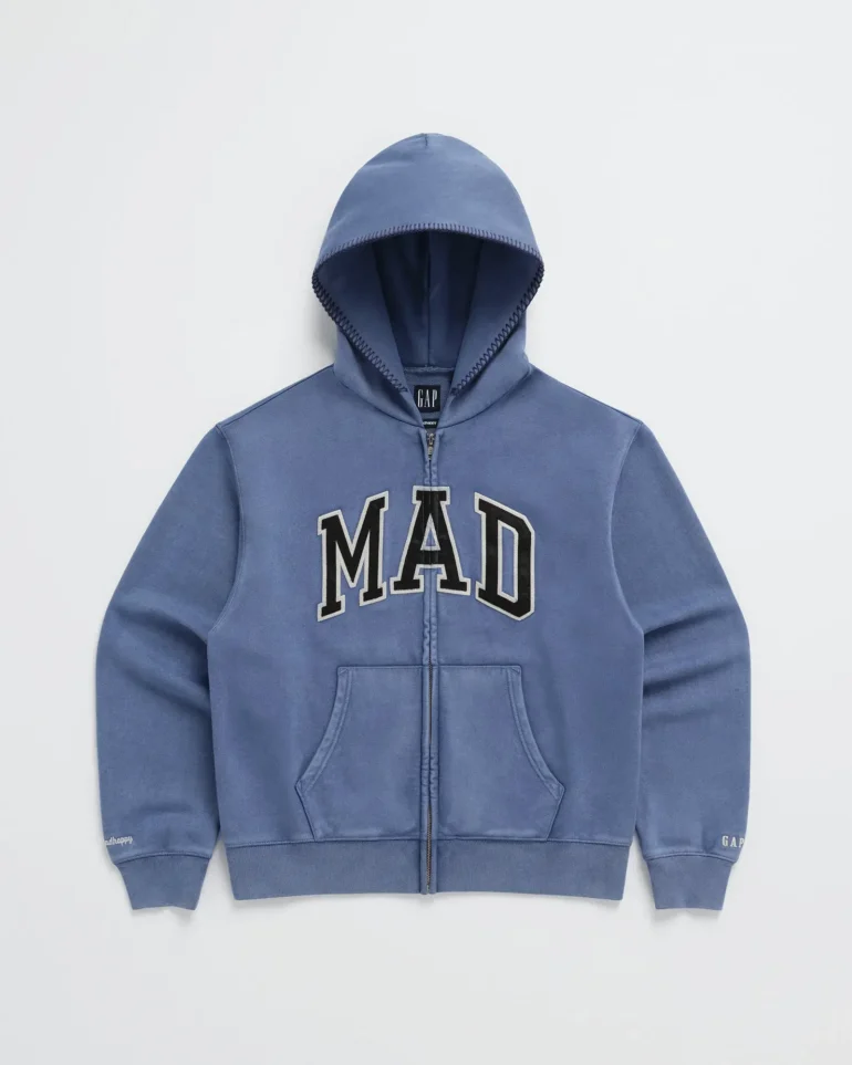 Gap x Madhappy Full Zip Hoodie Coastal