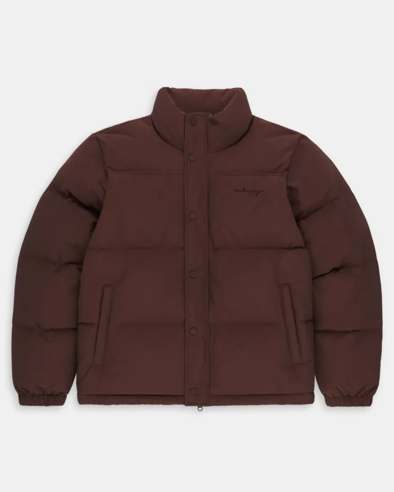 Brown Madhappy Cozy Puffer Jacket