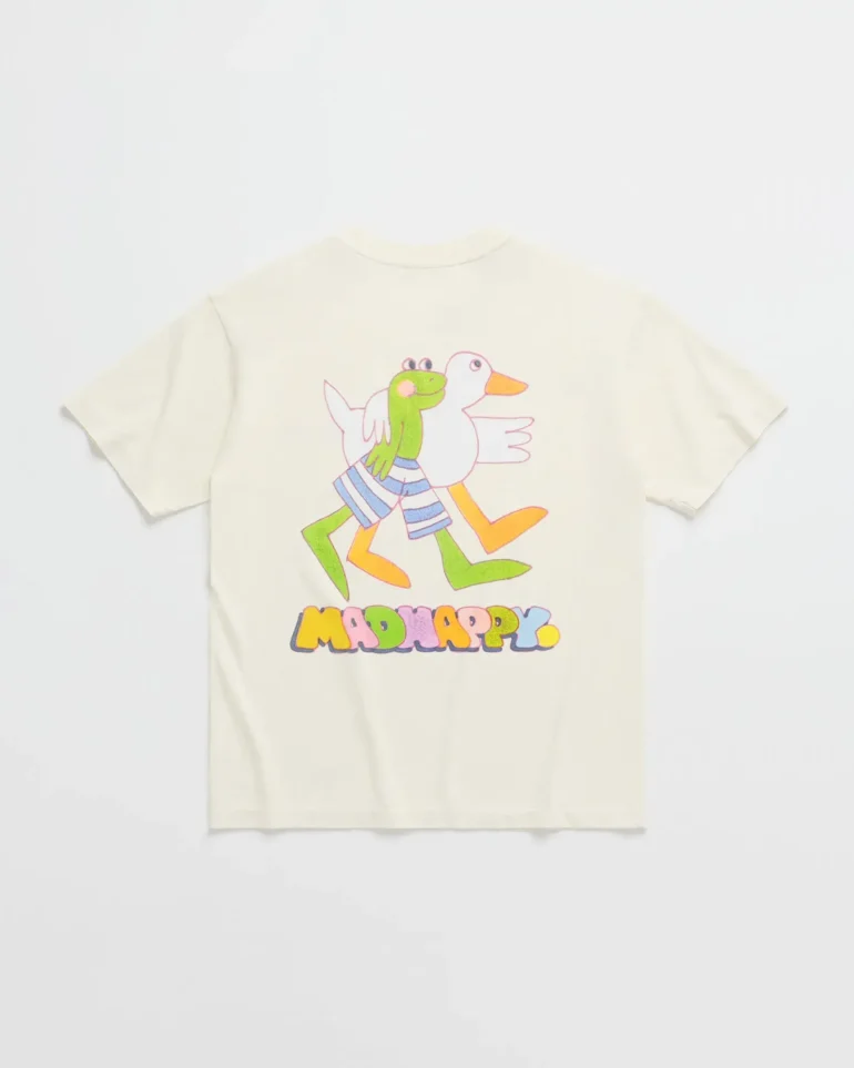 Madhappy Buddies Midweight T-shirt Vanilla