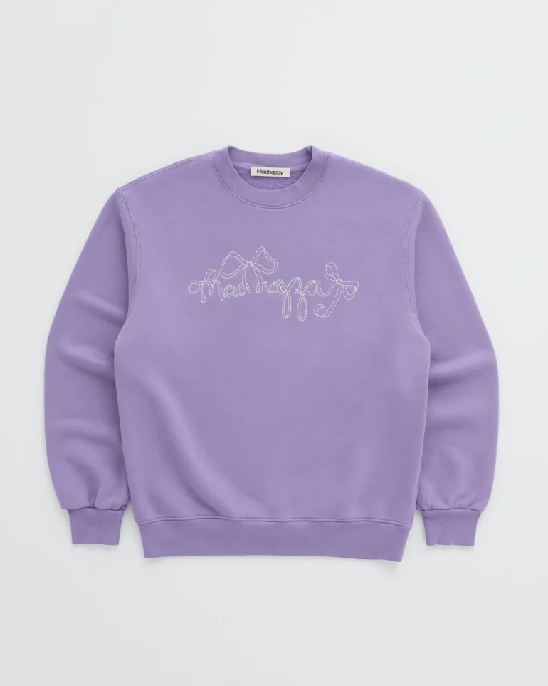 Mistberry Madhappy Bow Fleece Crewneck